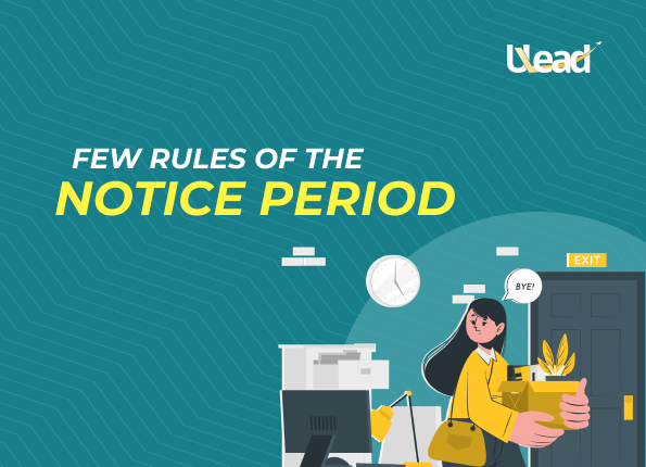 Employees Rule Book Serving Notice Period ULead